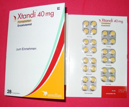 Enzalutamid Xtandi 40 mg Tabletten